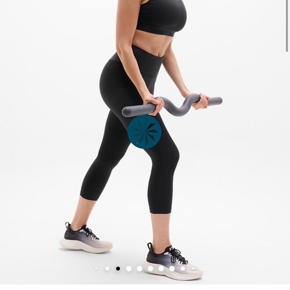 Athleta stash Black High-Waisted Leggings